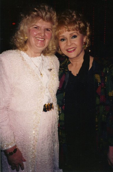 debbie reynolds with Mary Malone
