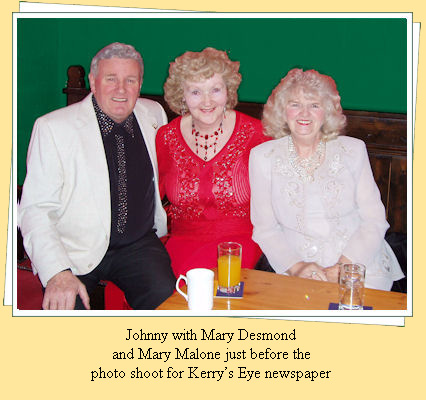 johnny barret with mary desmond and mary malone jpg